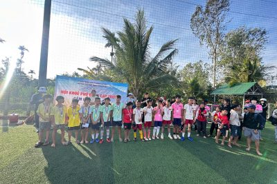 TRƯỜNG TIỂU HỌC NGUYỄN BÁ NGỌC TỔ CHỨC HỘI KHỎE PHÙ ĐỔNG 2026